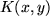 $K(x,y)$